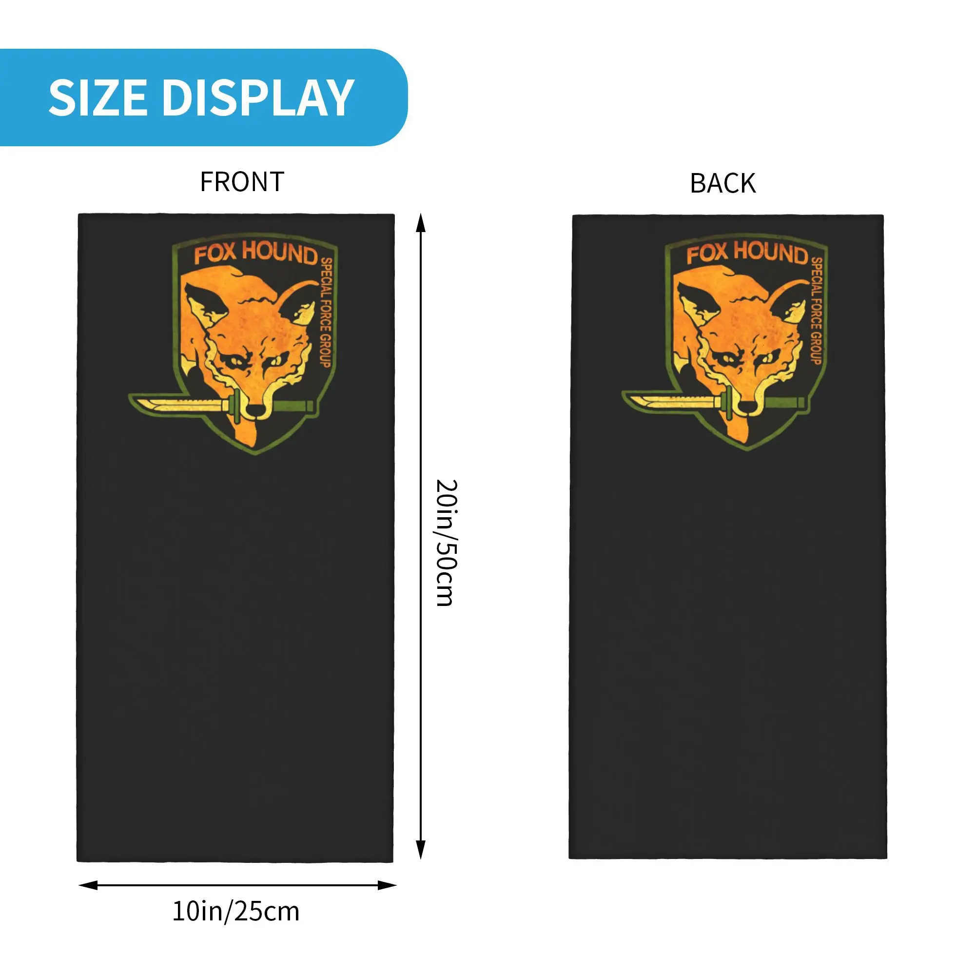METAL GEAR SOLID Fox Hound Rus - Running Gear Logos avis et prix