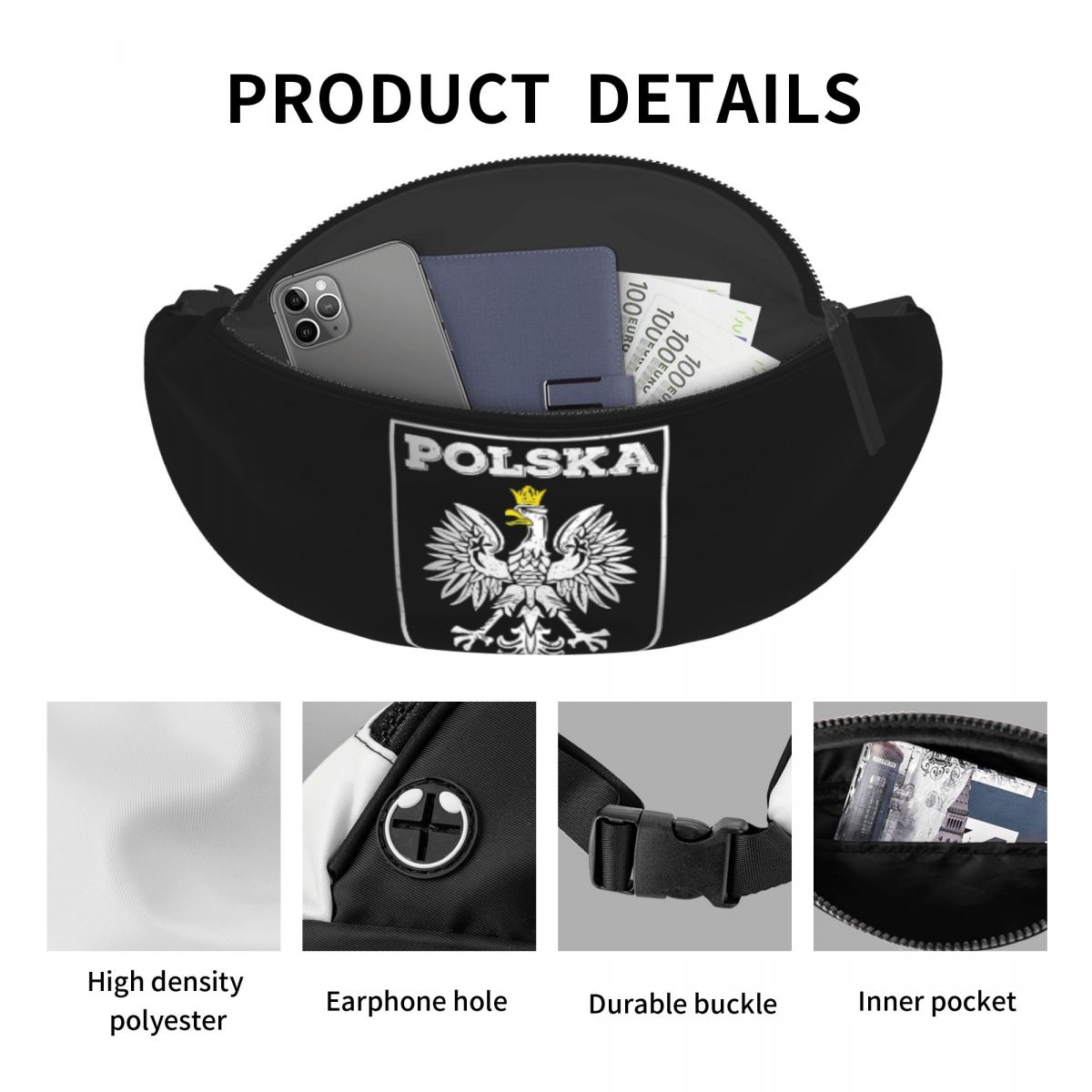 Sac de taille à bandoulière av - Running Gear Logos avis et prix
