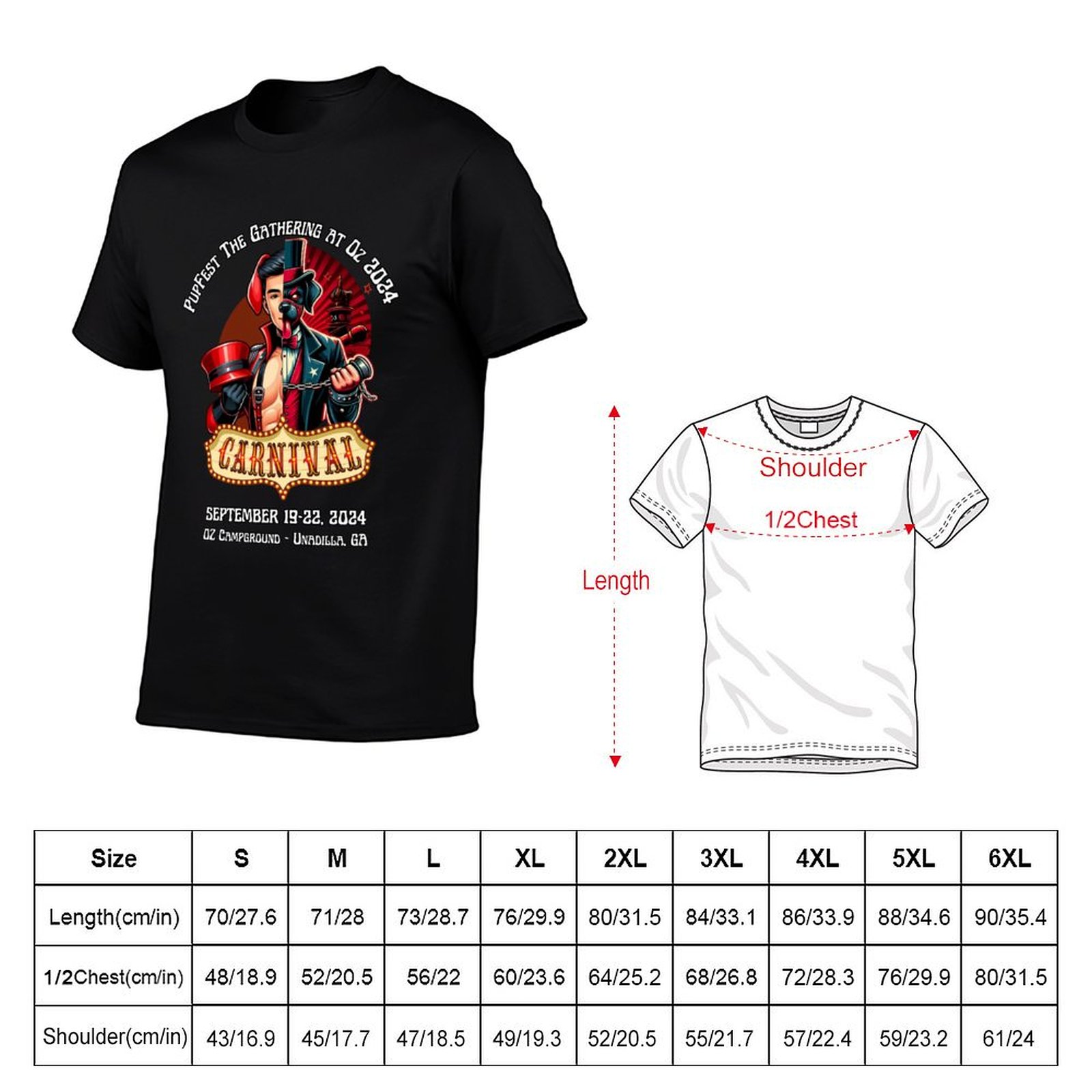PupFest 2024 Logo Gear T-Shirt - Running Gear Logos avis et prix