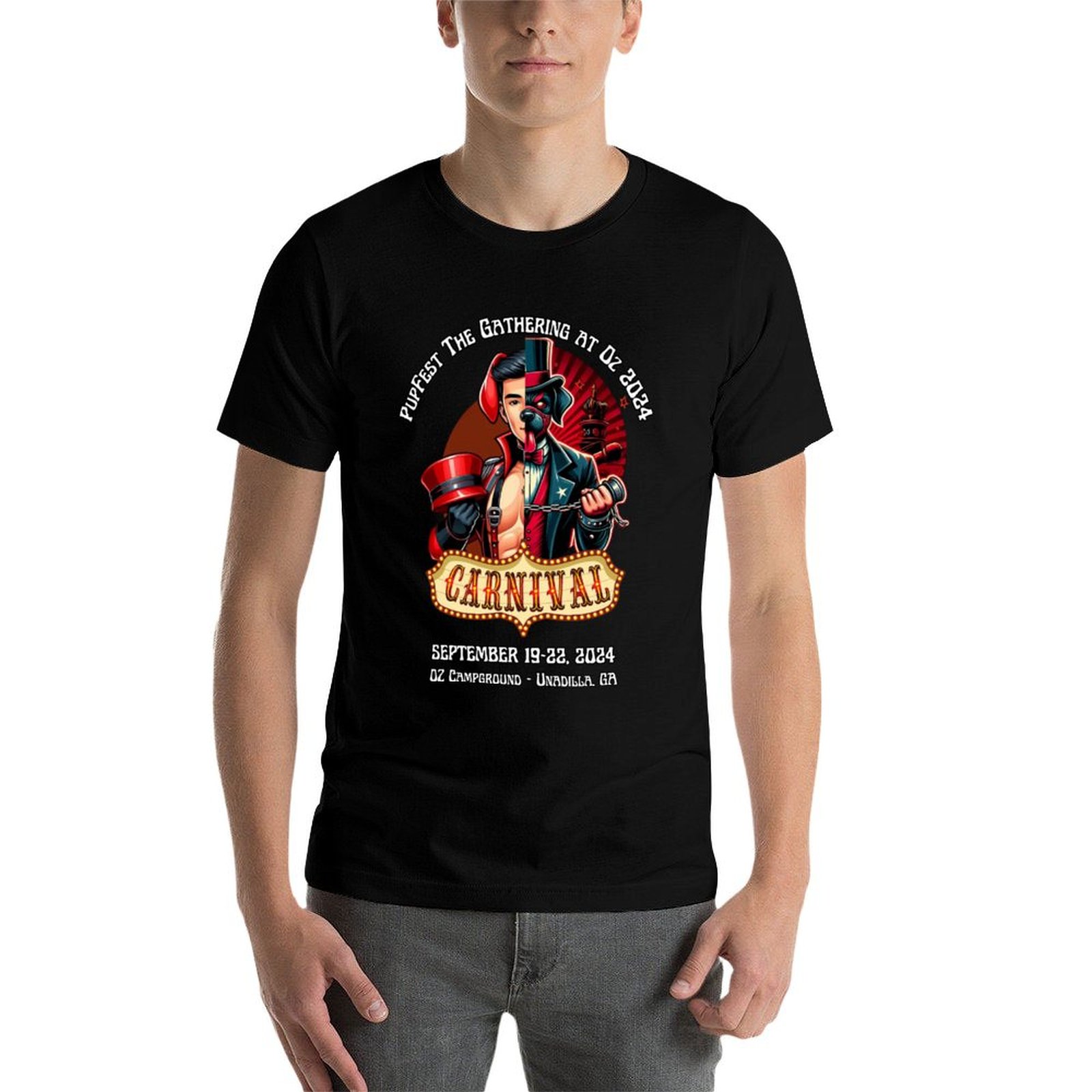PupFest 2024 Logo Gear T-Shirt - Running Gear Logos avis et prix